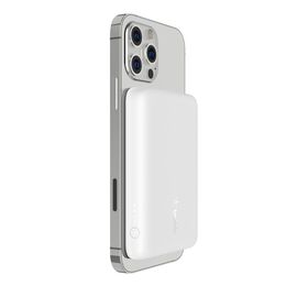 Magnetic Wireless Power Bank 2.5K, White, hi-res
