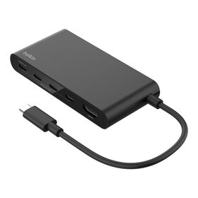 5-Port USB-C Hub with 4K HDMI, Black, hi-res