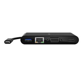 USB-C-Multimedia-Adapter, Schwarz, hi-res