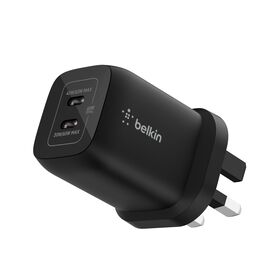 Dual USB-C Wall Charger 65W for Nintendo Switch 2, Black, hi-res