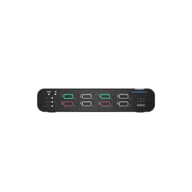 4:2 DisplayPort MultiClave Secure KVM with CAC, Black, hi-res