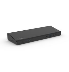 Universal USB-C&reg; Triple Display Dock, Black, hi-res
