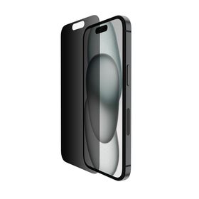 TemperedGlass Privacy Treated Screen Protector for iPhone 16 / iPhone 15 / iPhone 14 Pro, , hi-res