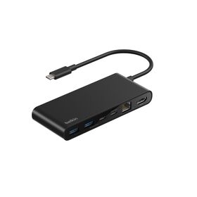 8-Port USB-C Hub with 2.5Gb Ethernet, Black, hi-res