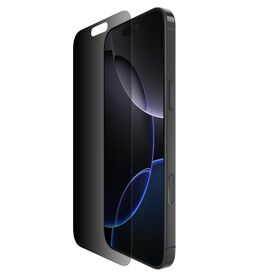 InvisiGlass Privacy Treated Screen Protector for iPhone 16 Pro Max, , hi-res