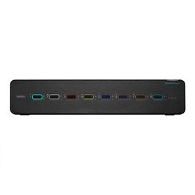 Universal 2nd Gen Secure KVM Switch, 8-Port Dual Head w/ CAC, Schwarz, hi-res