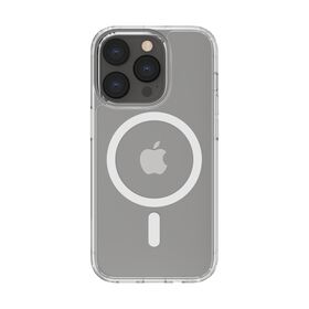Custodia per telefono trasparente, protettiva e magnetica per iPhone 14 Pro, Trasparente, hi-res