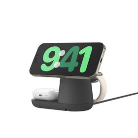 3-in-1 Magnetic Charging Dock with Qi2 25W, Charcoal, hi-res